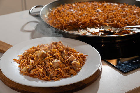 Pack de Fideuá de Pollo y Secreto Ibérico