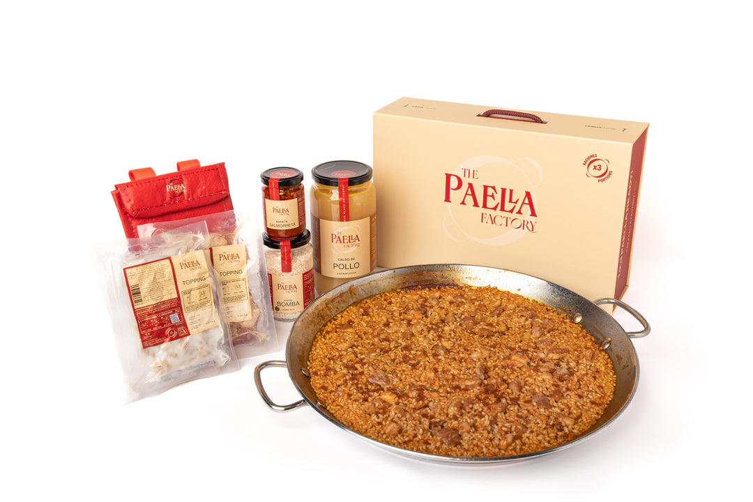 Chicken and Iberian Pork Paella Kit – The Paella Factory